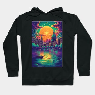 Trippy Amsterdam, Poster Hoodie